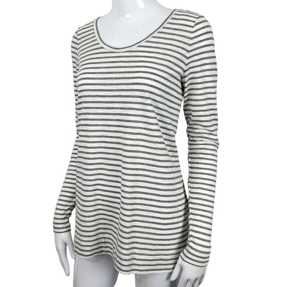 Loft Vintage Soft split hem long sleeve Tee size XS NWT - Picture 2 of 4